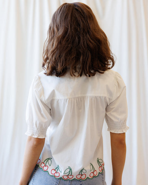 Cherry Cute Button Down - Final Sale