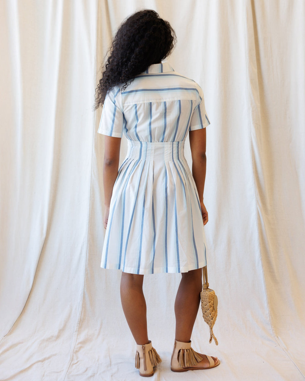 Seaside Stripe Dress - Final Sale