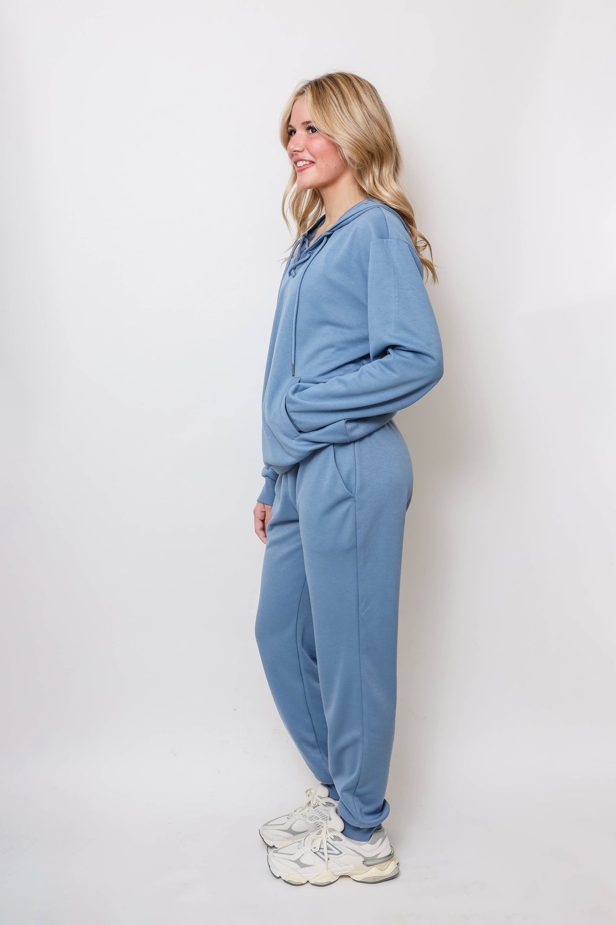 Women's Lace-Up Hoodie & Jogger UltraTech Set - Apparel 22
