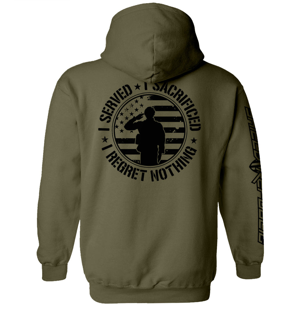 I Served I Sacrificed I Regret Nothing
