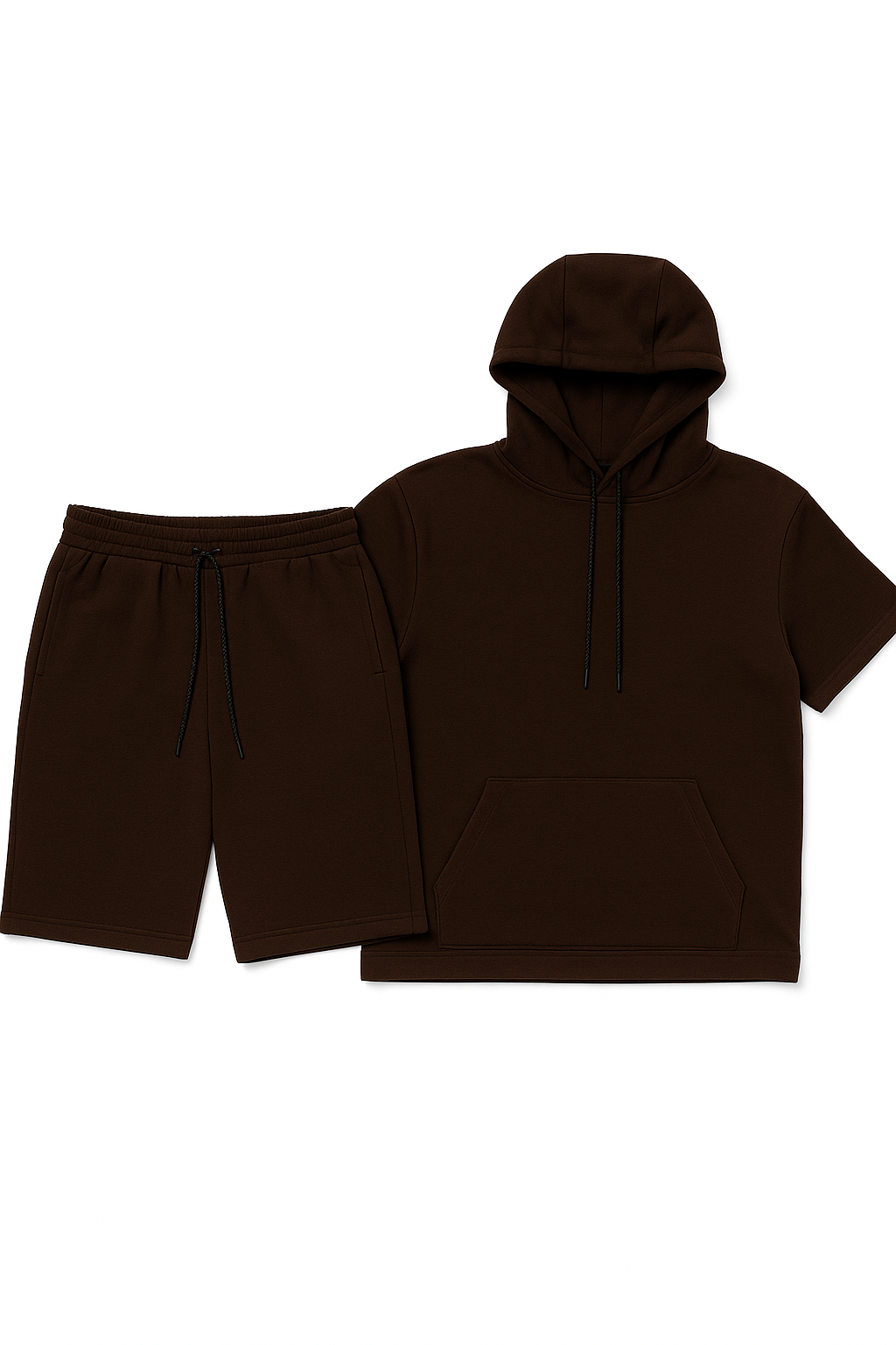 Men’s Core Short Sleeve Hoodie & Shorts Set - Apparel 22