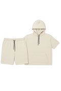 Men’s Core Short Sleeve Hoodie & Shorts Set - Apparel 22