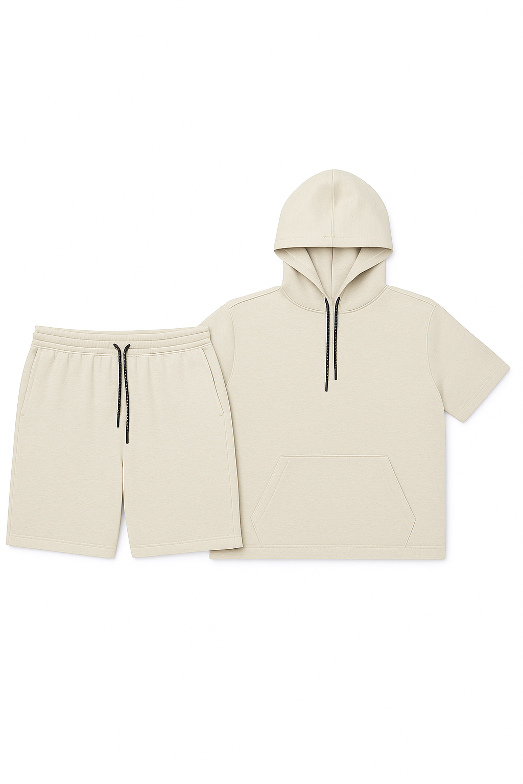Men’s Core Short Sleeve Hoodie & Shorts Set - Apparel 22