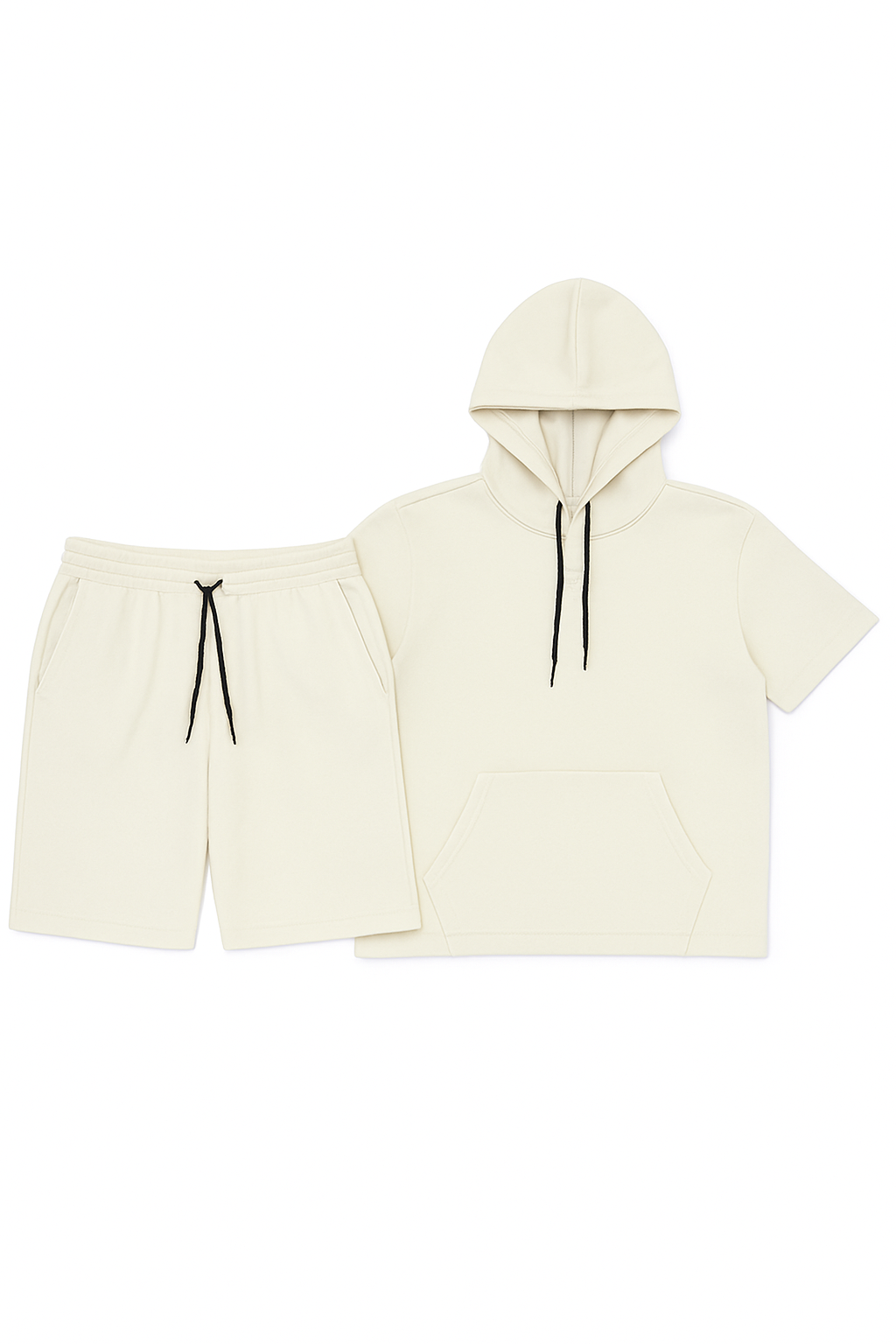 Men’s Core Short Sleeve Hoodie & Shorts Set - Apparel 22