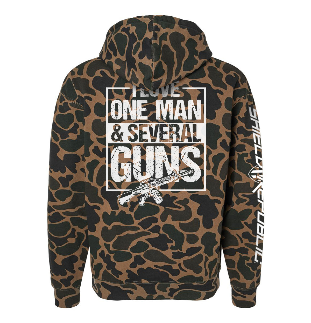 I Love One Man & Several Guns (Back Print)